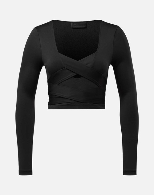 Reebok Cardi B Longsleeve Top H48419 - Black - H48419