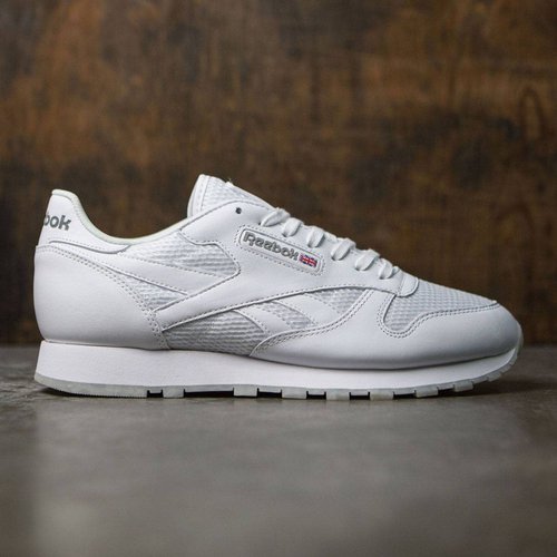 Reebok CL Leather NM white snowy gray - White/Snowy Gray - BD1653