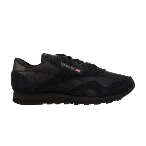 Reebok Classic Nylon | Size 11.5 - Black/Black/Pure Grey - IE4537