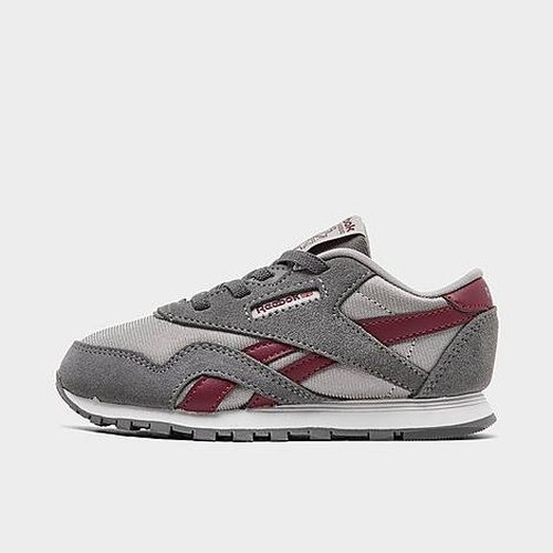 Reebok Classic Nylon Stretch Lace Casual - Grey/Maroon - 237307