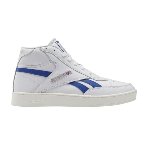 Reebok Club C 85 Form High | Size 11.5 - Ftwr White/Chalk/Vector Blue - HR0670