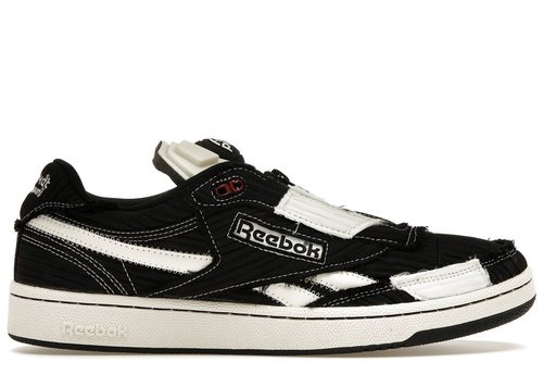 Reebok Club C 85 Pump Market Black - Core Black/Chalk/Flash Red - 100069831
