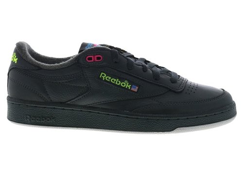Reebok Club C 85 Vintage Black Pink Green - Grey - 100201173