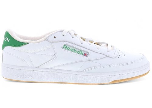 Reebok Club C 85 Vintage White Gum - Footwear White/Glen Green/Reebok Rubber Gum 1 - 100233954