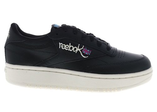 Reebok Club C Double - Black/Chalk/Laser Pink - IE2462