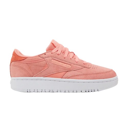 Reebok Club C Double - Twisted Coral/Twisted Coral/White - FZ0848