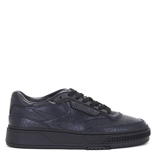 Reebok Club C LTD Cracked Leather - Black - RMIA04DC99LEA0061000-CRACKED BLACK 5.5