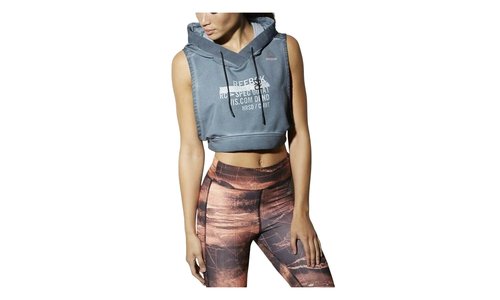 Reebok Combat Glory Crop Top Hoody BK3881 - BK3881