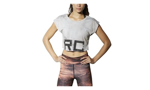 Reebok Combat Spray Dye Crop Tee BR2165 - BR2165