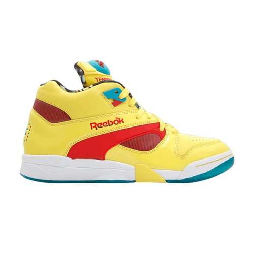 Reebok Court Victory Pump - Radar Yellow/Rbk Red/Enamel Green - 6J08634
