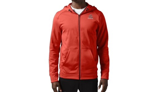 Reebok Crossfit Workout Ready Fleece Full Zip Hoodie S99116 - S99116