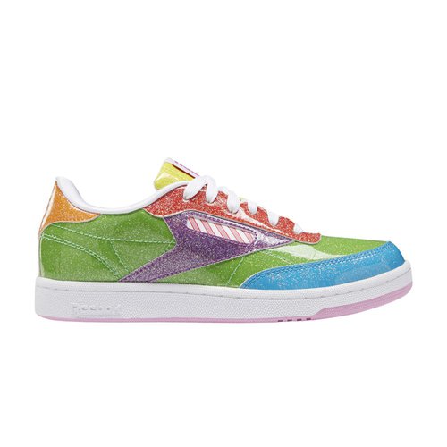 Hasbro x Reebok Club C Big - Super Green/Aubergine/White - H05082