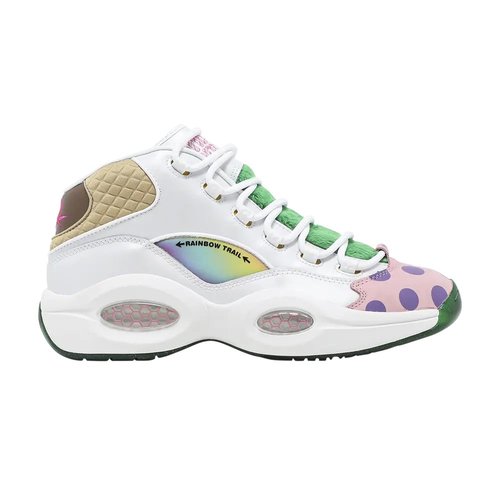 Hasbro x Reebok Question Mid - White/Pixie Pink/Goal Green - GZ8826