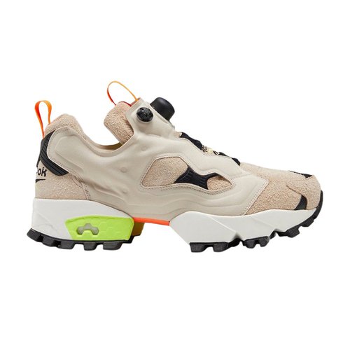 Reebok Instapump Fury Trail - Modern Beige/Black/Neon Green - EG3576
