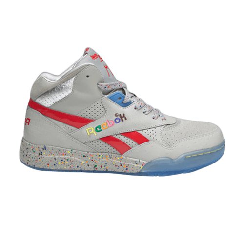 Leaders 1354 x Reebok Reverse Jam Mid - Clear Grey/Black/Pink/Royal - 4 870287