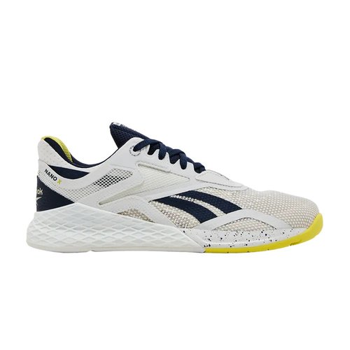 Reebok Nano X - True Grey/Vector Navy Blue/Chartreuse - FV6766