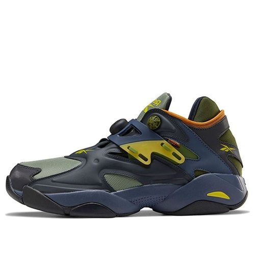 Reebok Pump Court - Black/Green/Yellow - FX9929