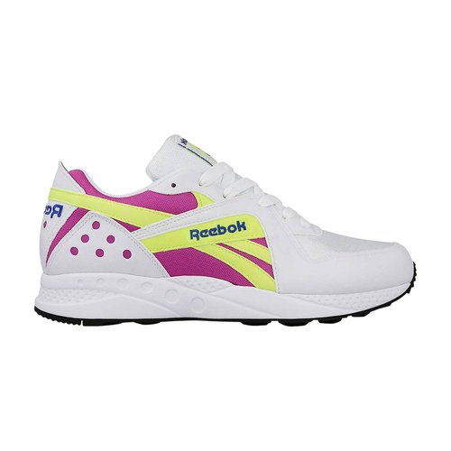 Reebok Pyro - White/Vicious Violet/Neon Yellow/Crushed Cobalt/Black - DV4847