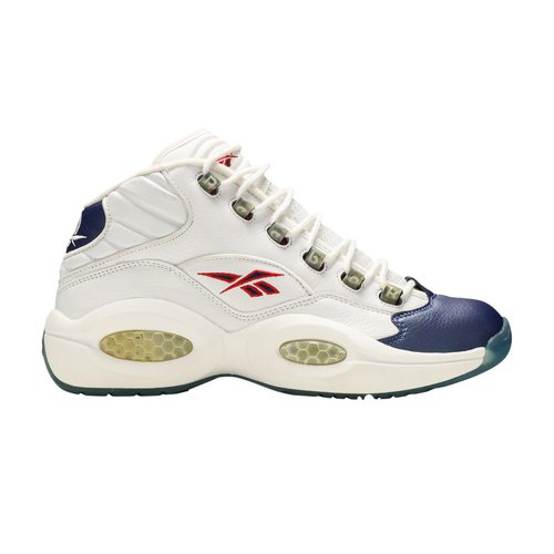 Reebok Question Mid - White/Pearlized Navy/Red - 490933