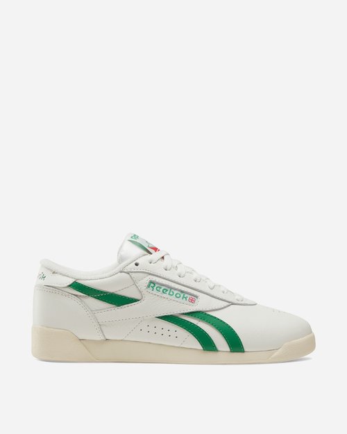 Reebok s Freestyle Low Sneakers Chalk Glen Green Paper White - 100256054 54