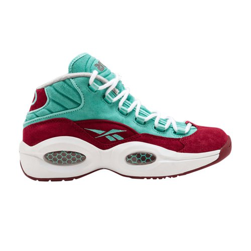 Sneakersnstuff x Reebok Question Mid - Red/Aqua/White - V48995
