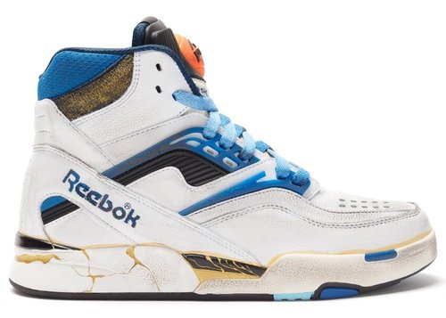 Maison Margiela Reebok x Maison Margiela Pump TZ Deadstock | | Size 42 - White/Black/Blue - S37WS0589P5038H9386