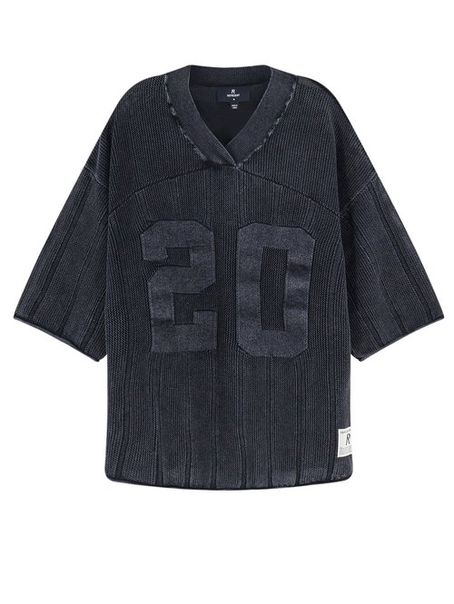 REPRESENT CottOn Sweater With Logo Patch On The Bottom - MLM10053347