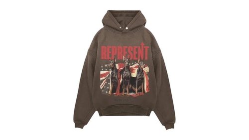 Represent Dream On Tour Hoodie - Brown - MLM100618-17