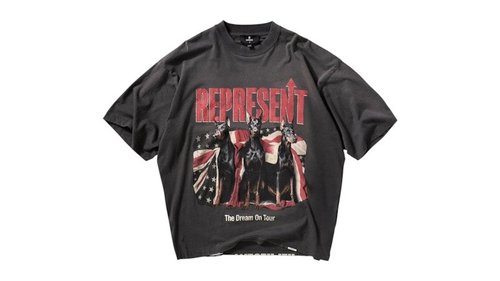 Represent Dream On Tour T-Shirt - Grey - MLM100593-46