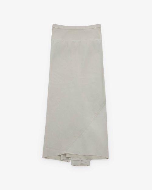 Rick Owens A Line Skirt - Pearl - RP02E4343-HS-CH