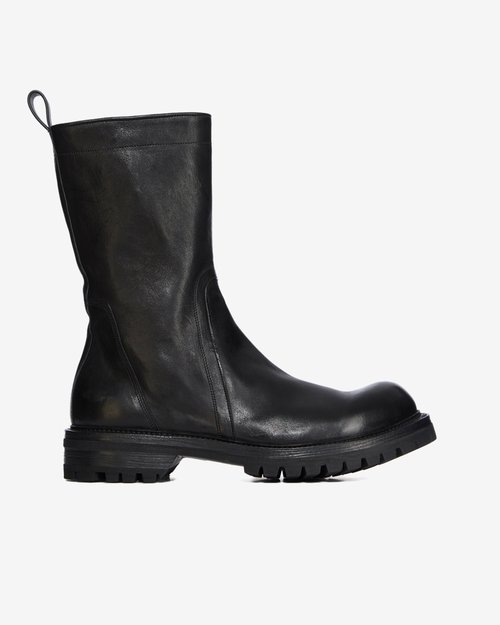 Rick Owens Army Creeper Boot - Black - RU02E1850-LGY-09