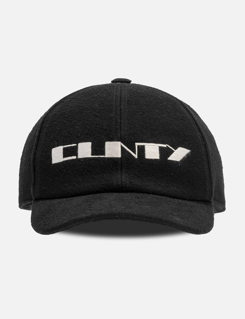 Rick Owens Baseball Cap - Black/ Pearl