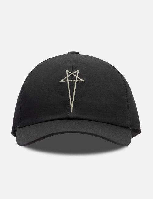 Rick Owens Baseball Cap - Black/ Pearl