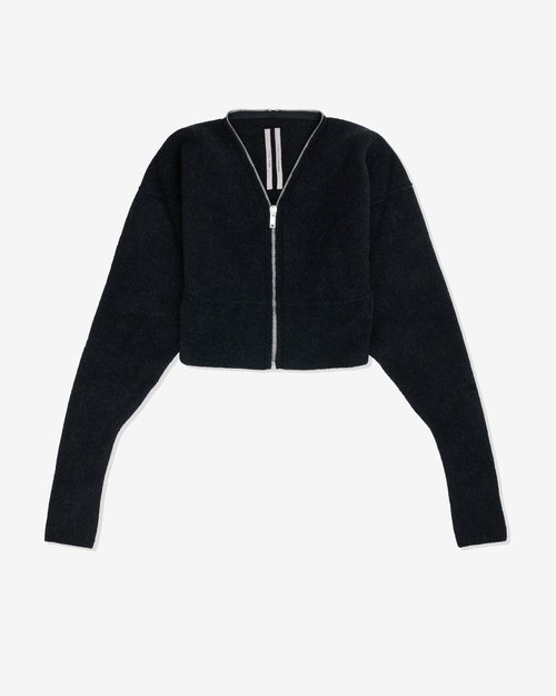 Rick Owens Batwing Klaus Cardigan - Black - RO02D3661