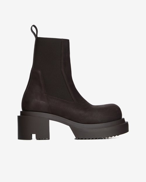 Rick Owens Beatle Bogun Boots - Brown - RP02E4832-LWN-04