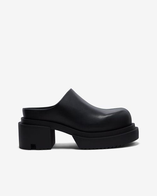 Rick Owens Bogun Slide - Black - RU01D3839LGE