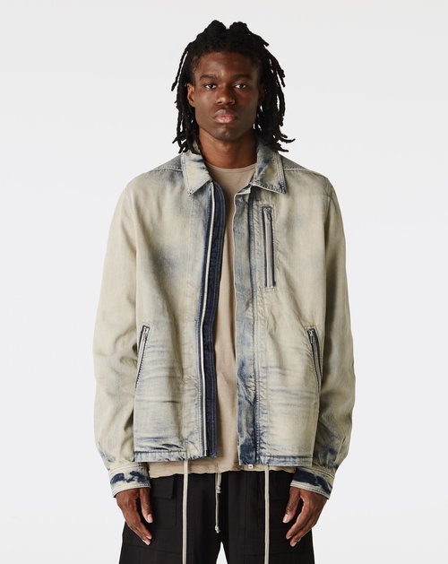 Rick Owens DRKSHDW Concealed Zip Front Jacket - RU02E7775-DMP-38