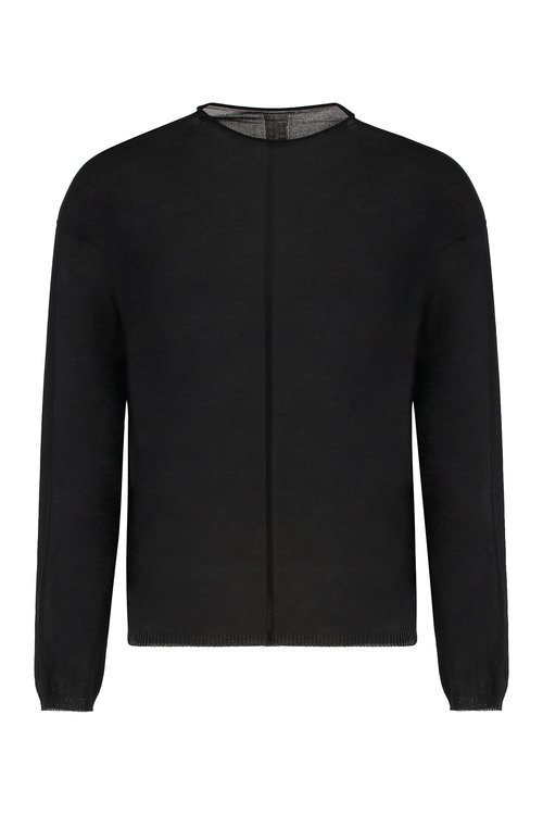 Rick Owens Cotton Crew-neck Sweater - RU01D3621C_09