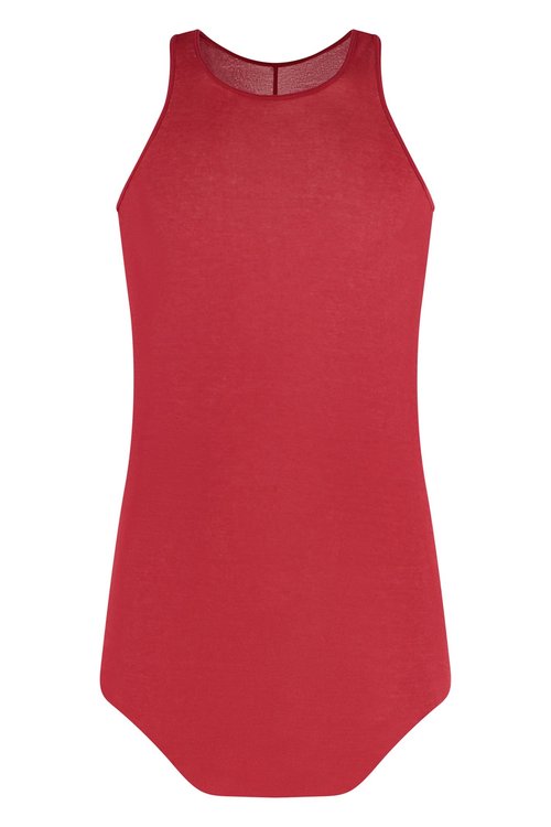 Rick Owens Cotton Tank Top - RU01D3150MR_03