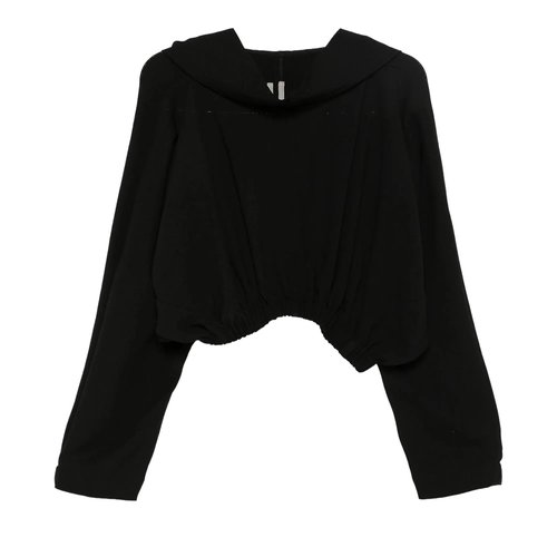 Rick Owens Cropped Hooded Tunic - RO02E4262-WA-09