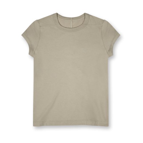 Rick Owens Cropped Level T-Shirt - Pearl - RP02B6235
