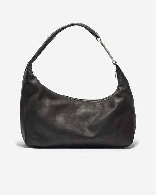 Rick Owens Croppep Gemini Bag - Black - RA02E0728LBU