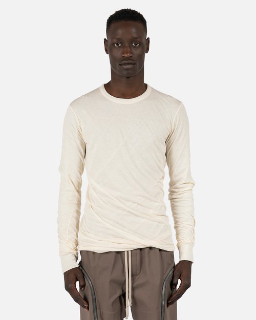 Rick Owens Double Layer Longsleeve T - RU01B1257 - UC