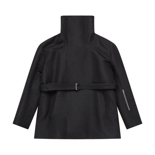 Rick Owens Dracucaban Jacket - Black - RR01F2722-STF-09