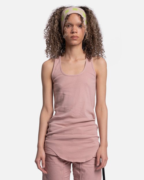 Rick Owens DRK Tank - Faded Pink - RS01C6101-RN-63