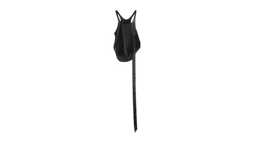 Rick Owens Drkshdw Basic Tank Cropped Top - Black - RS01F4100-BH-09