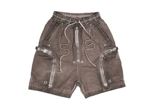 Rick Owens DRKSHDW Bauhaus Pods Shorts - Dust - RU01F4389-CVS-34