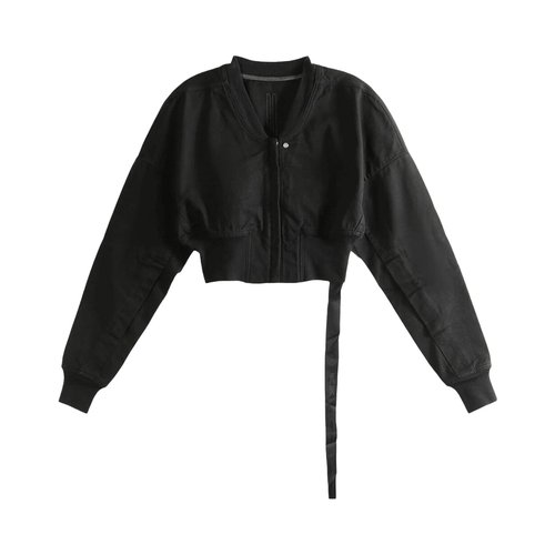 Rick Owens DRKSHDW Bomber Flight Jacket Cropped - RS01F4721-CVS-09