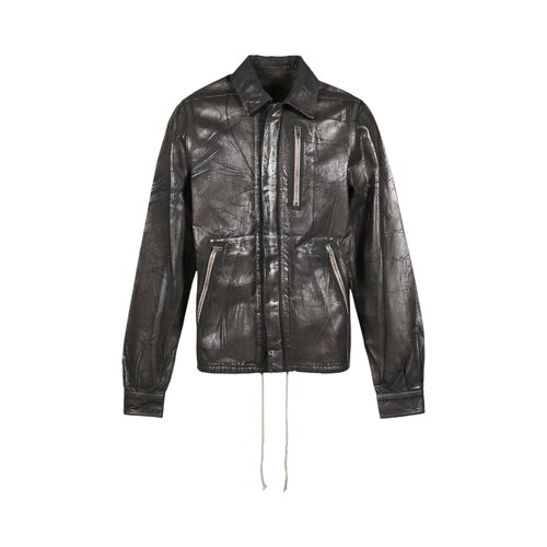 Rick Owens DRKSHDW Concealed Zipfront Jacket - RU02E7775-BZ-MC