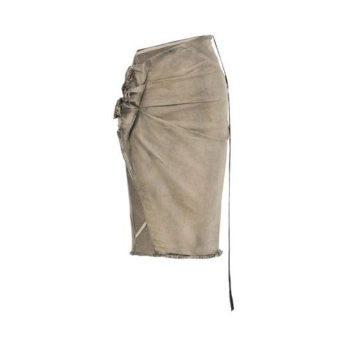 Rick Owens DRKSHDW EDFU Knee Skirt - DS02C5341 SDMP 38
